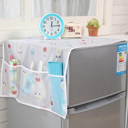 Fridge Cover & Microwave Oven Cover Set for Dust