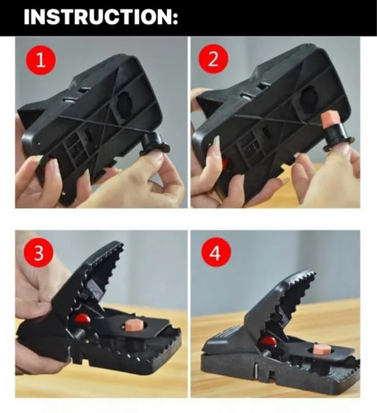 Heavy Duty Plastic Mouse Trap